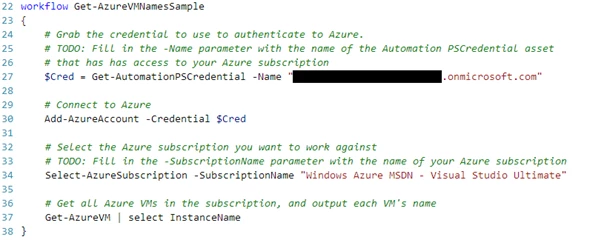 Azure Automation: Authenticating to Azure using Azure Active Directory