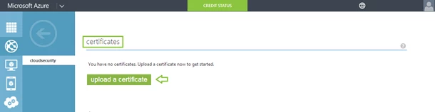 Azure Websites Upload Certificate
