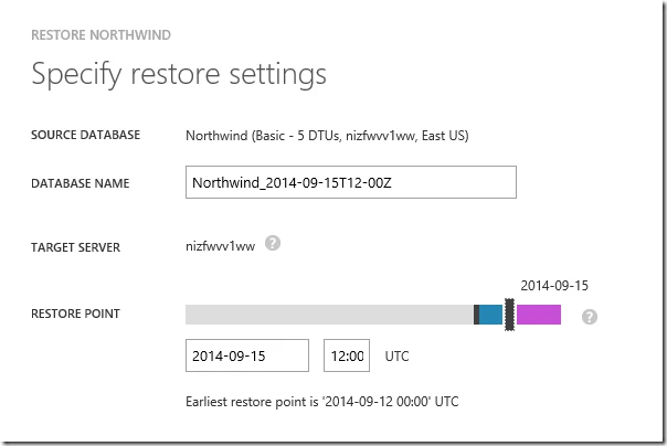 RestoreSettings