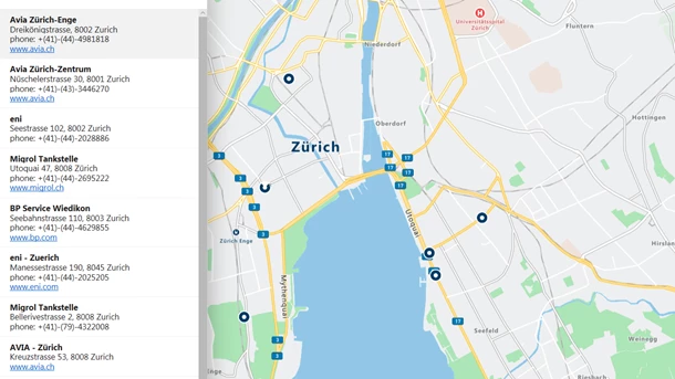 Azure Location Based Services Search Service