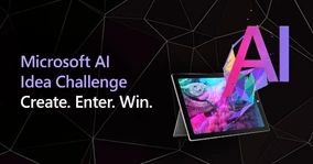 Microsoft AI Idea Challenge banner