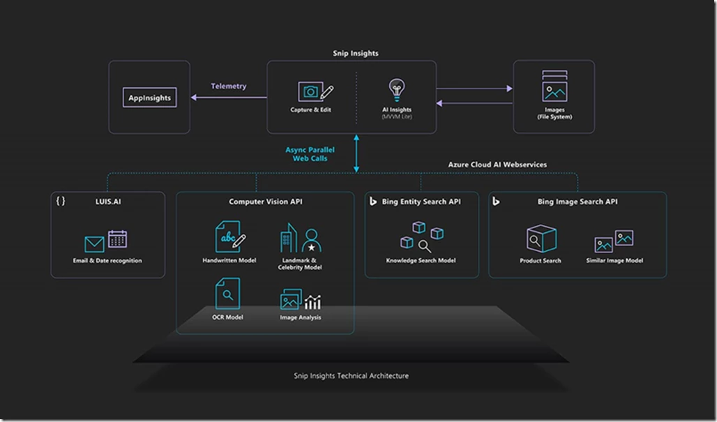 Snip Insights technical architecture