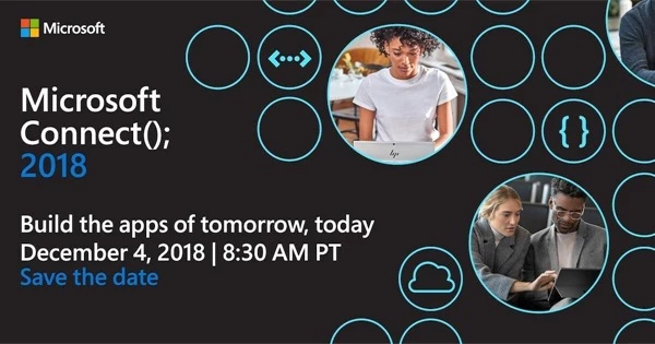 Save the date for Microsoft Connect(); 2018