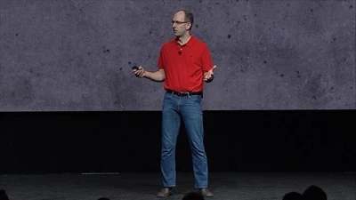 Thumbnail from Scott Guthrie's keynote at Microsoft Connect(); 2018
