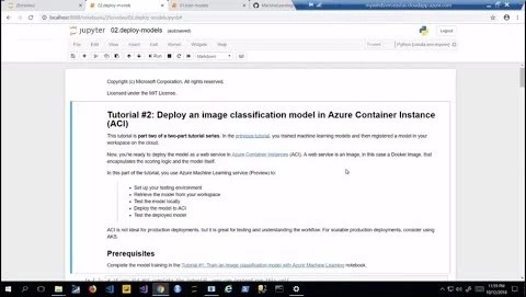 Thumbnail from How to deploy an image classification model using Azure services on YouTube
