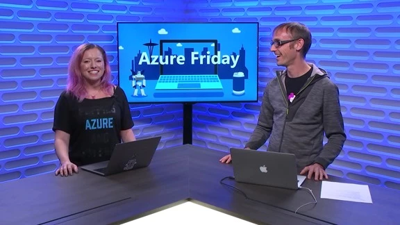 Thumbnail from the Python on Azure series from Azure Friday on YouTube