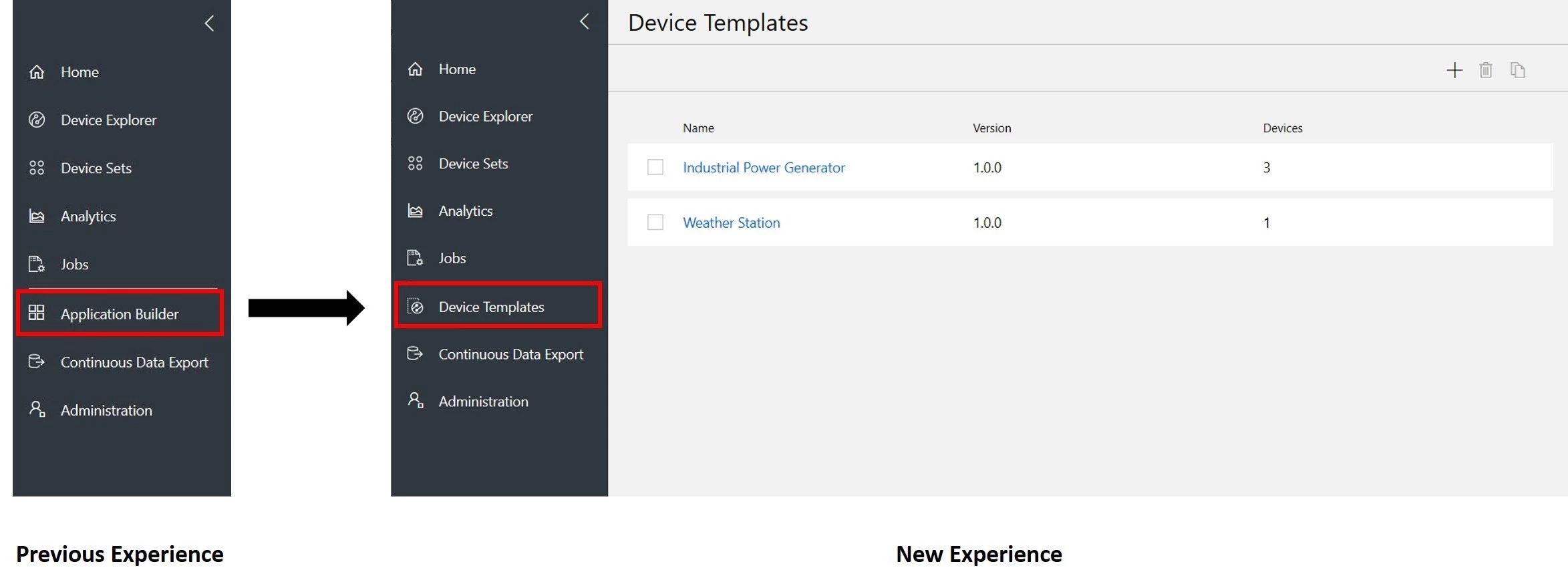 Device modeling experience in Azure IoT Central