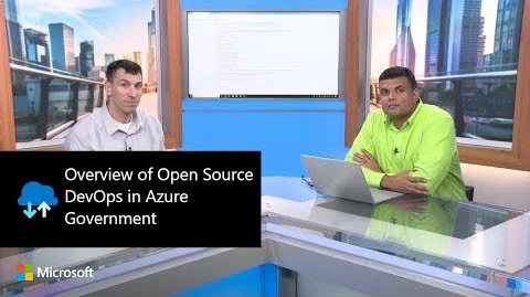 Thumbnail from Overview of Open Source DevOps in Azure Government