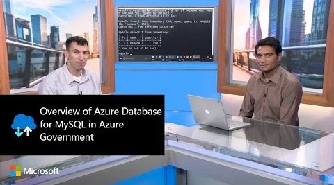 Thumbnail from Overview of Azure Database for MySQL in Azure Government | Azure Government