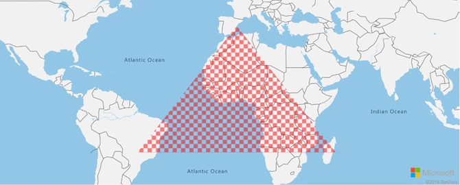 Polygon Fill Patterns in Azure Maps