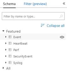 Screenshot of filter preview capability
