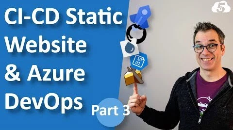 Thumbnail from How to Deploy a Static Website Into Azure Blob Storage with Azure DeOps Pipeline - part 3
