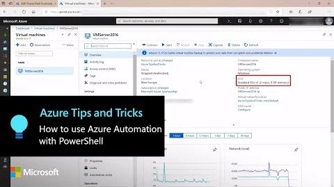 Thumbnail from How to use Azure Automation with PowerShell
