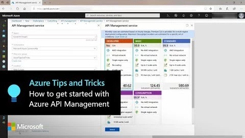 Thumbnail from How to get started with Azure API
            Management | Azure Tips and Tricks