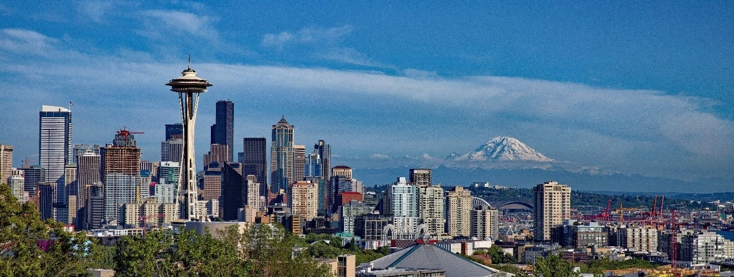An image of the Seattle skyline.