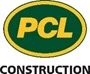 Emerald green and yello PCL Construction logo 