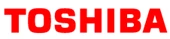 Red Toshiba logo