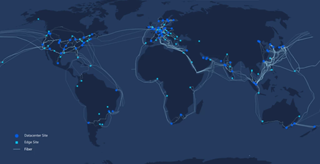 Azure global network