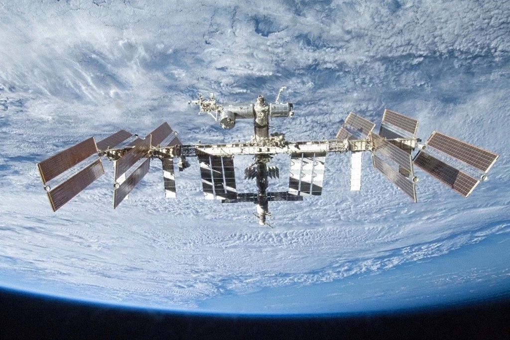 Image of the international space station.
