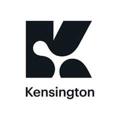 Logo of a stylized letter K along with Kensington in text below.