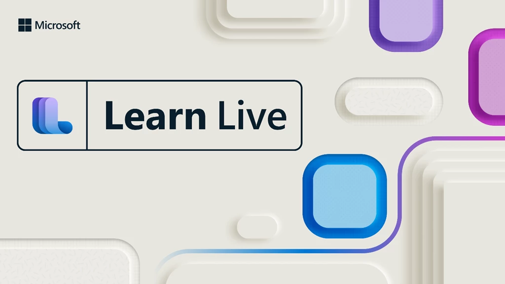 Logo for Microsoft's Learn Live series.