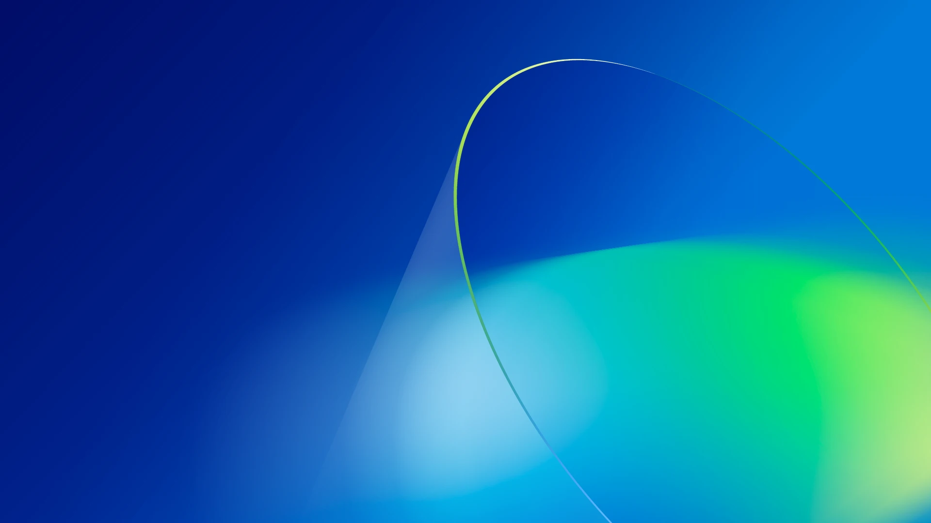 Blue and green abstract