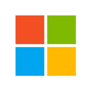 Microsoft logo.