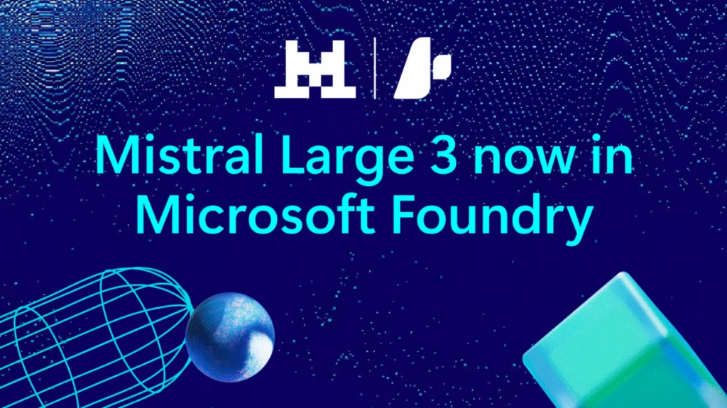 Blue print with spheres and shapes.