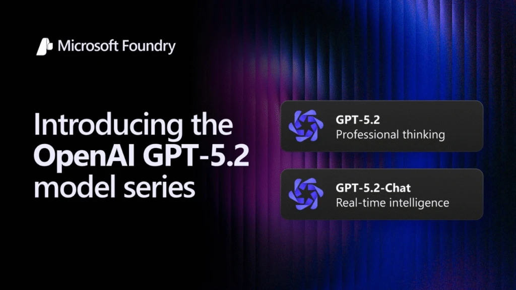 GPT‑5.2 in Microsoft Foundry: Enterprise AI Reinvented | Microsoft Azure Blog