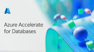 Text reads "Azure Accelerate for Databases"